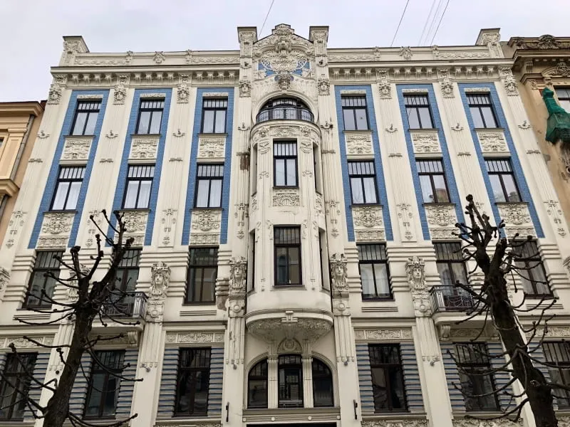 Ryga architektura secesyjna