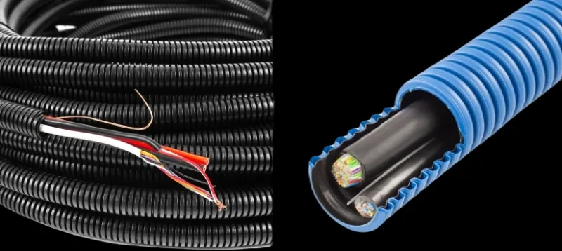 instalacja przewodu domofonowego w peszlu