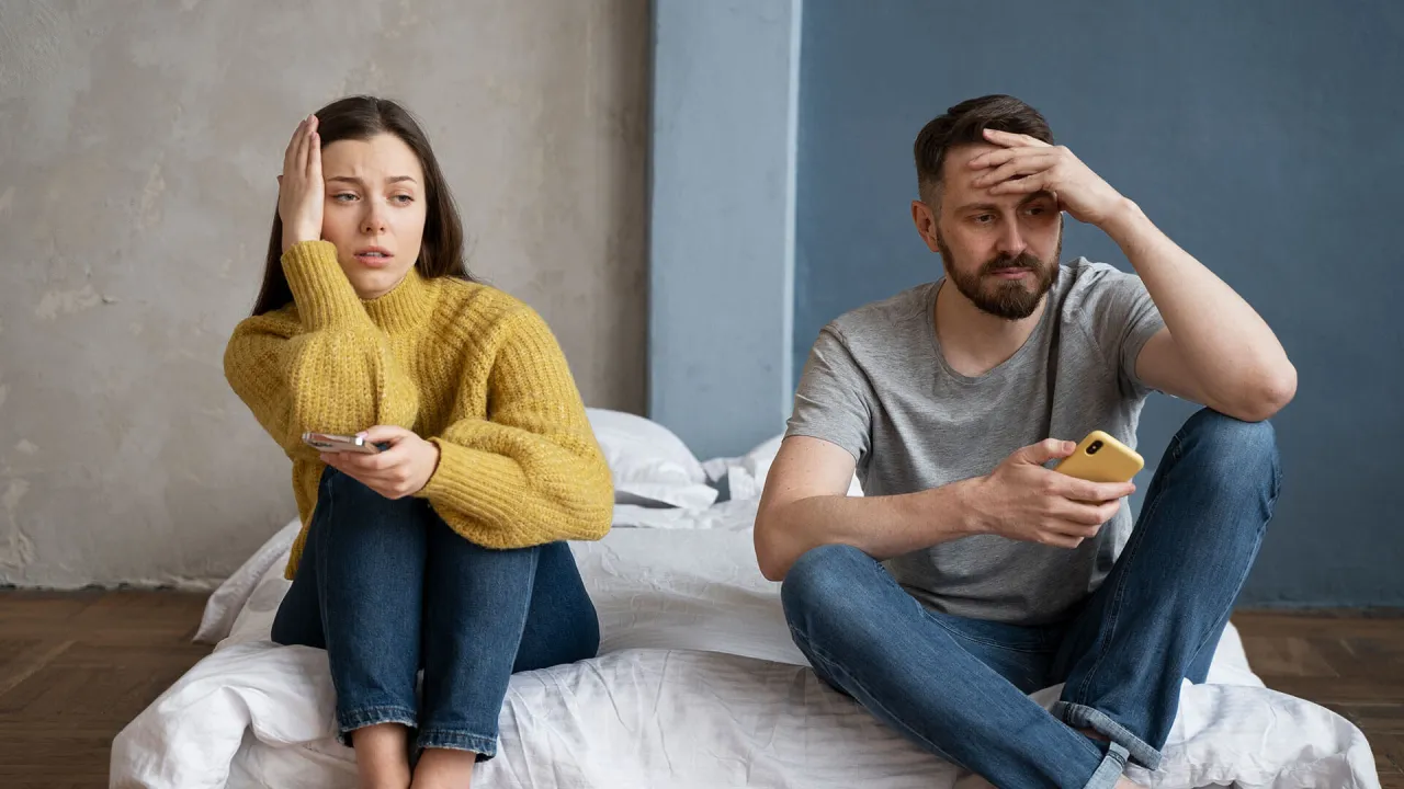 para rozmawiająca w napięciu, sygnały kryzysu w związku