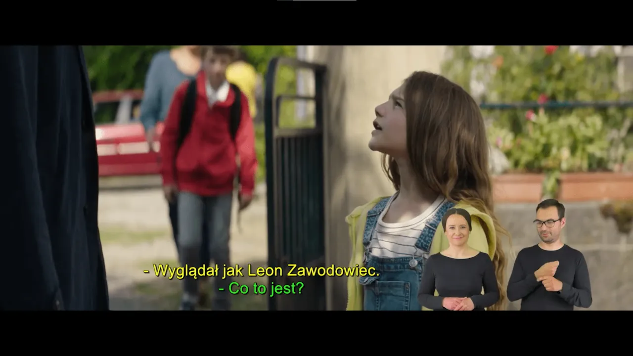 Napisy dla niesłyszących przykłady