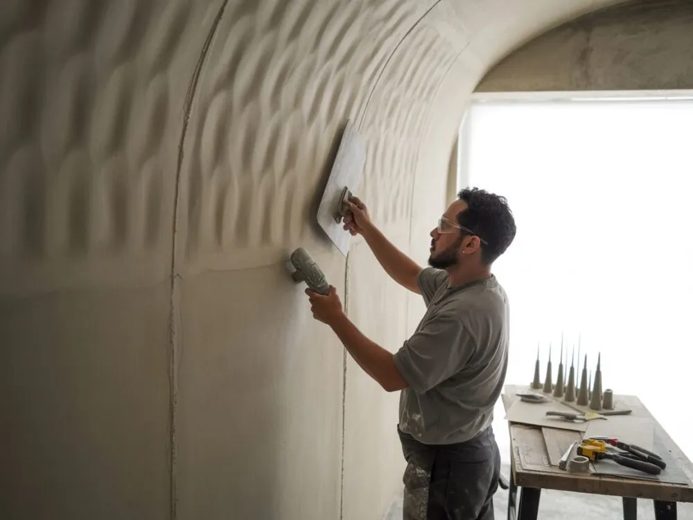 narzędzia do nakładania tynku dekoracyjnego