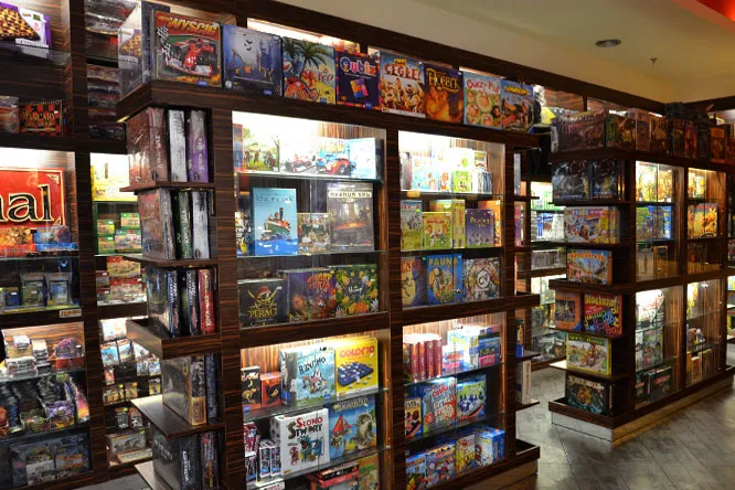 Mapa sklep&oacute;w z grami planszowymi Warszawa