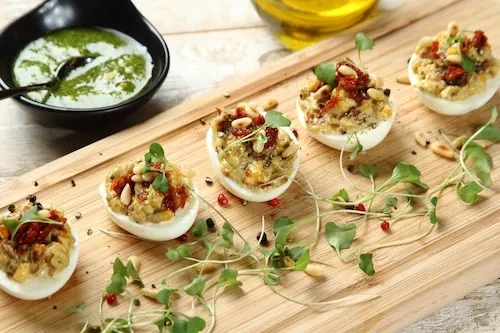 przekąski z pesto na przyjęcie