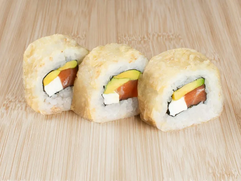 sushi fusion polskie serek philadelphia tempura