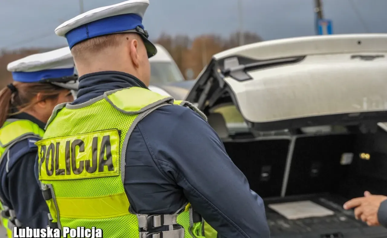 Policjanci kontrolują bagażnik auta. Czy można zrobić przegląd samochodu przed terminem? To pytanie zadaje sobie wielu kierowc&oacute;w.
