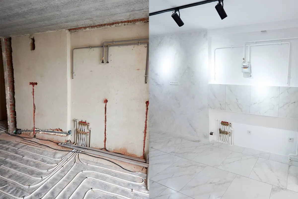 standard wykończenia mieszkania deweloperskiego