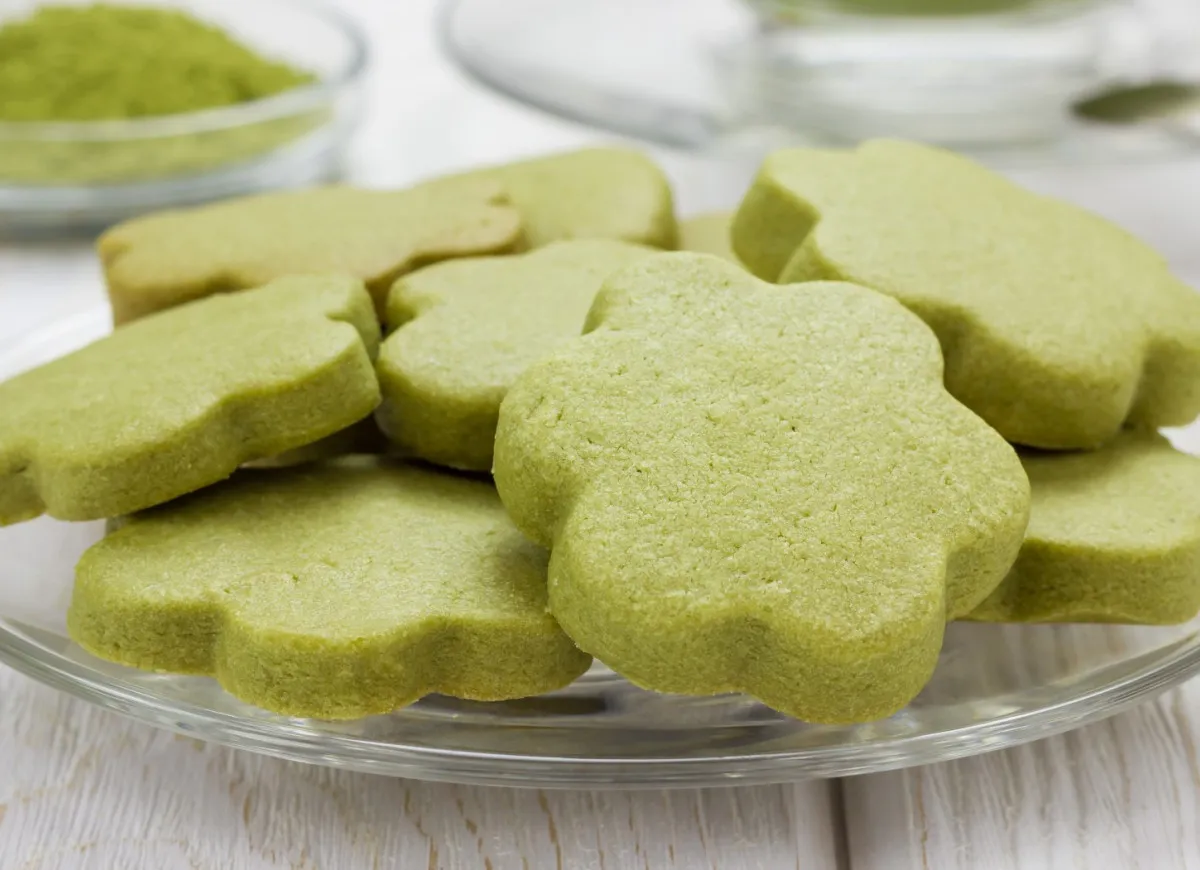 Blade ciastka matcha vs zielone ciastka matcha