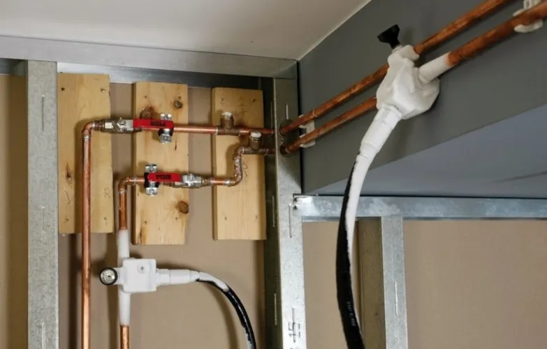 zamrażanie rur instalacji grzewczej