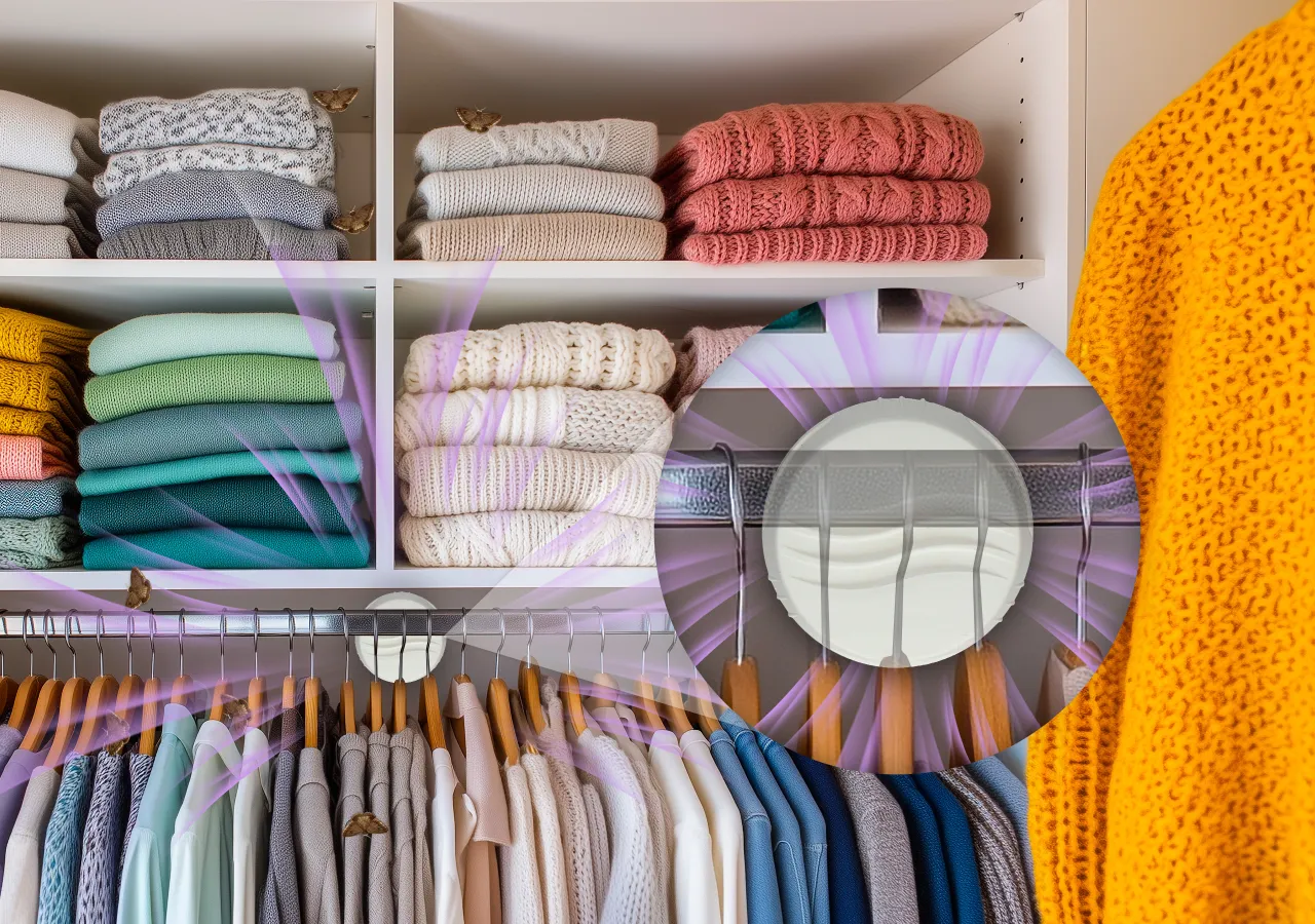 naturalne środki na mole w szafie lawenda cedr