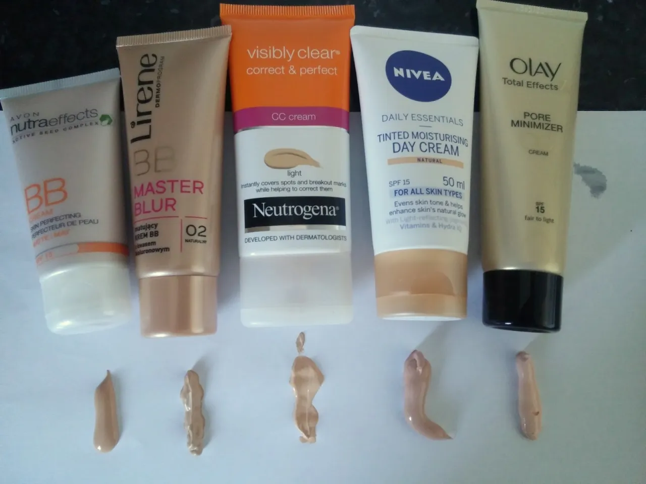 kremy bb do r&oacute;żnych typ&oacute;w cery por&oacute;wnanie