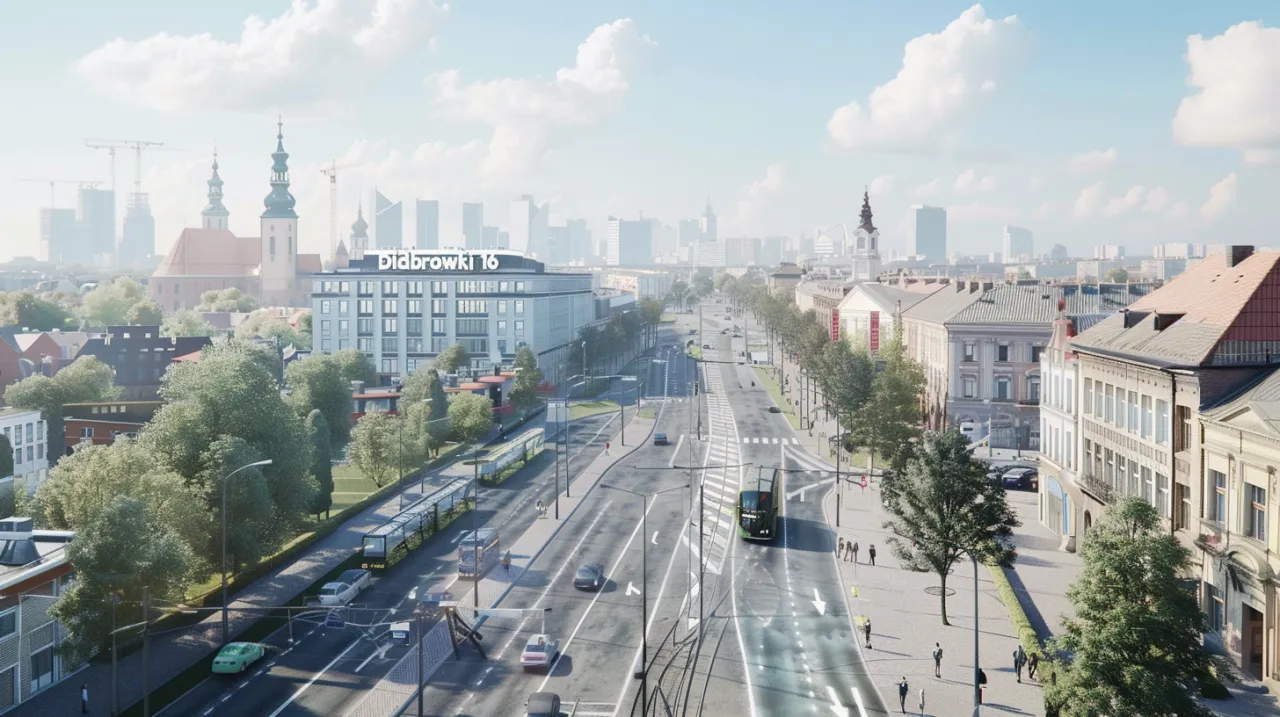 Zdjęcie Dąbrówki 16 Katowice - nowoczesne mieszkania w ścisłym centrum 
