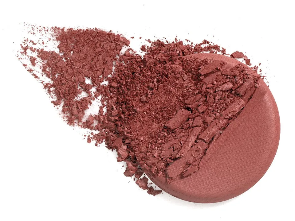 Verschiedene Rouge Texturen und Farben