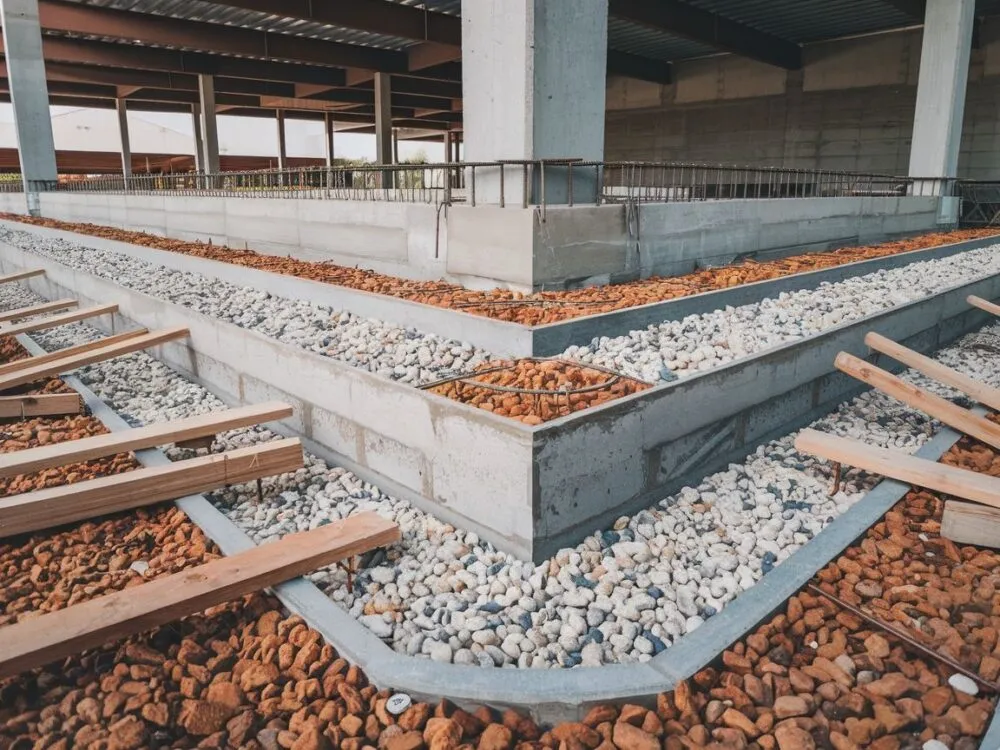 Materiały do obsypki fundamentu żwir piasek posp&oacute;łka keramzyt por&oacute;wnanie