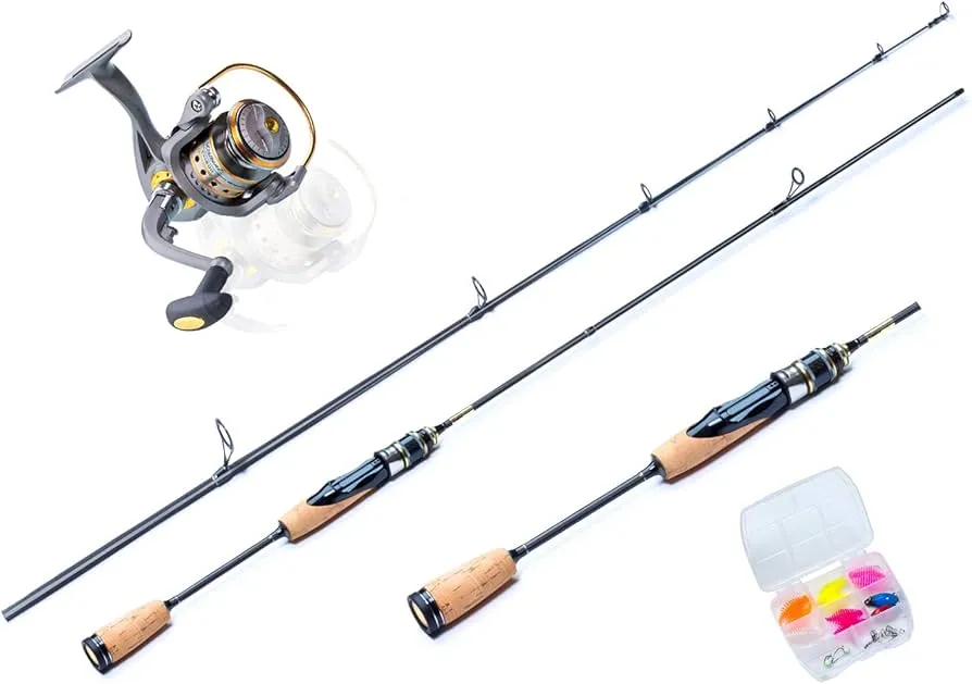 zestaw wędkarski ultra light spinning
