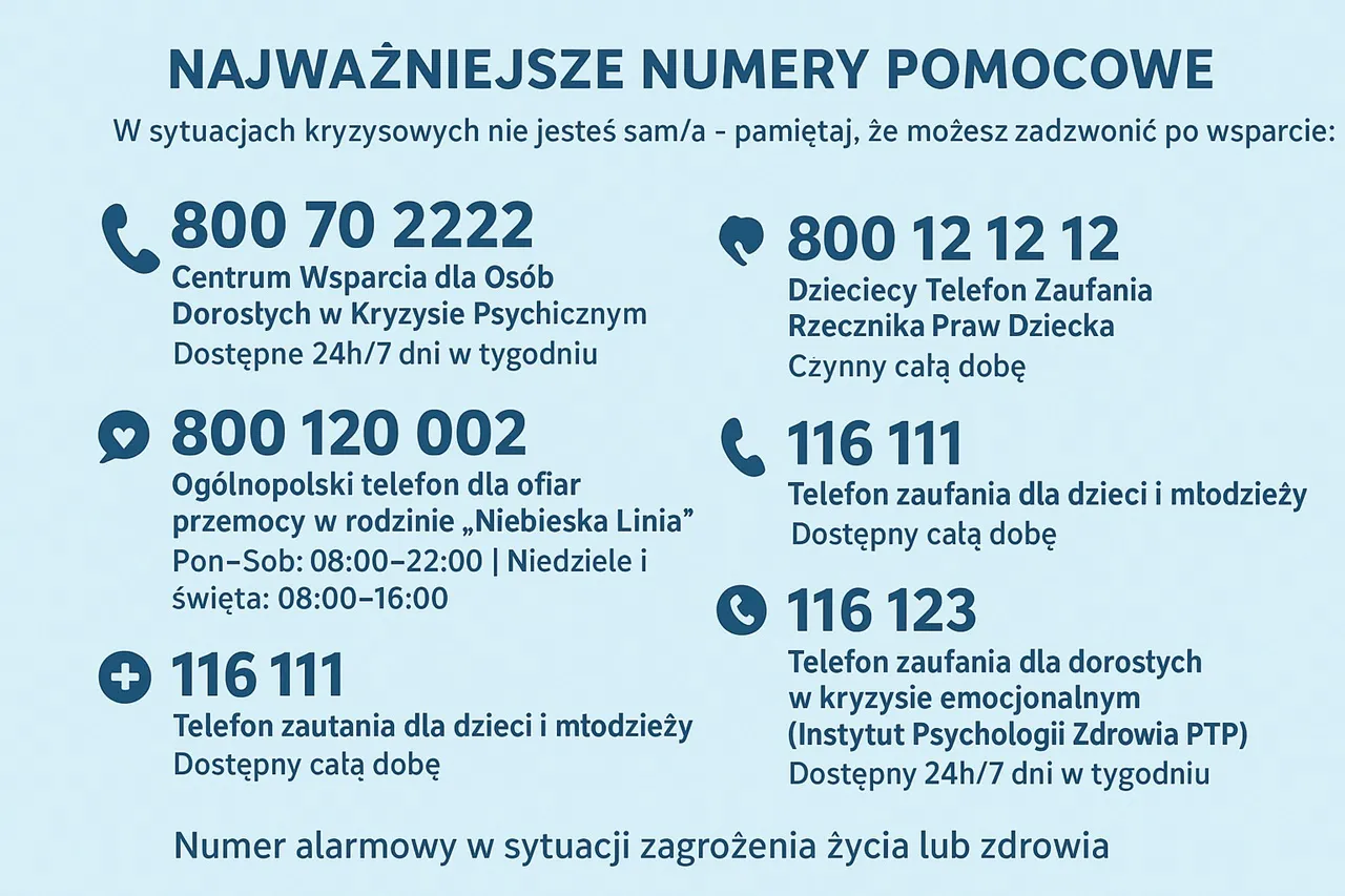 Gdzie szukać pomocy przy znęcaniu psychicznym w Polsce