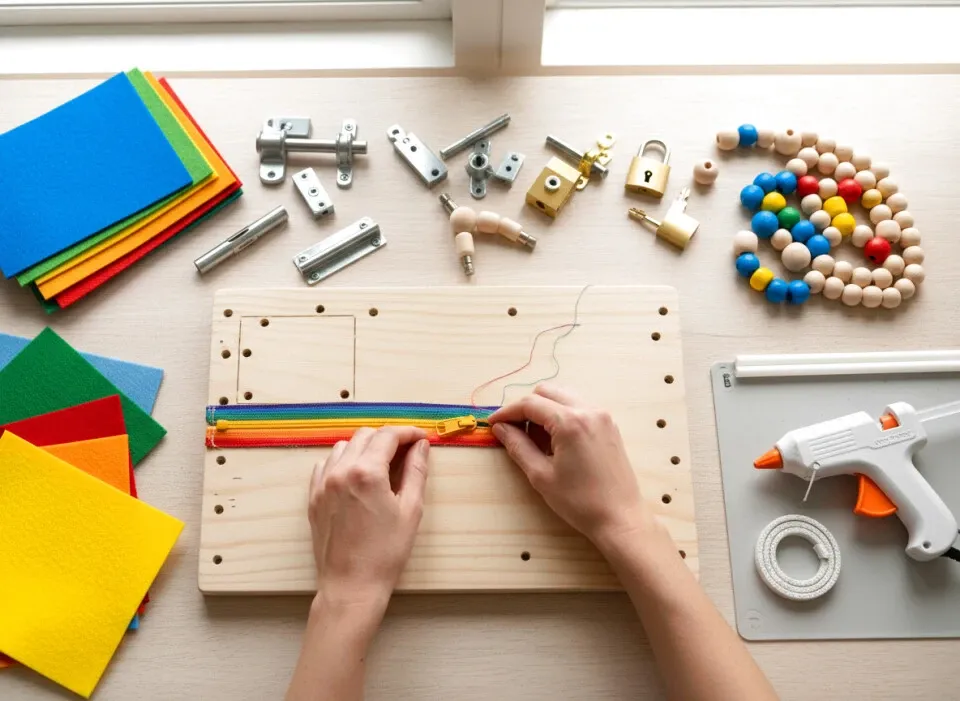 gotowa tablica sensoryczna vs diy