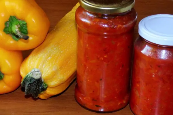 Zdjęcie Domowy sos do spaghetti z cukinii: przepis na pyszne przetwory