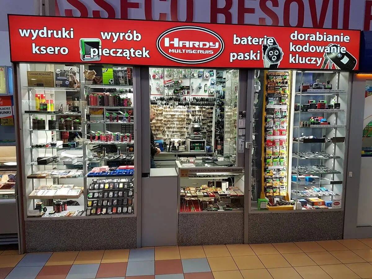 punkt dorabiania kluczy galeria handlowa
