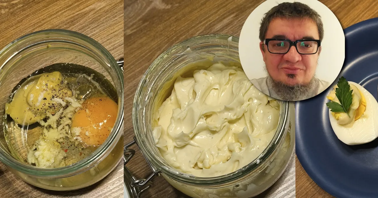 majonez składniki jajka olej ocet