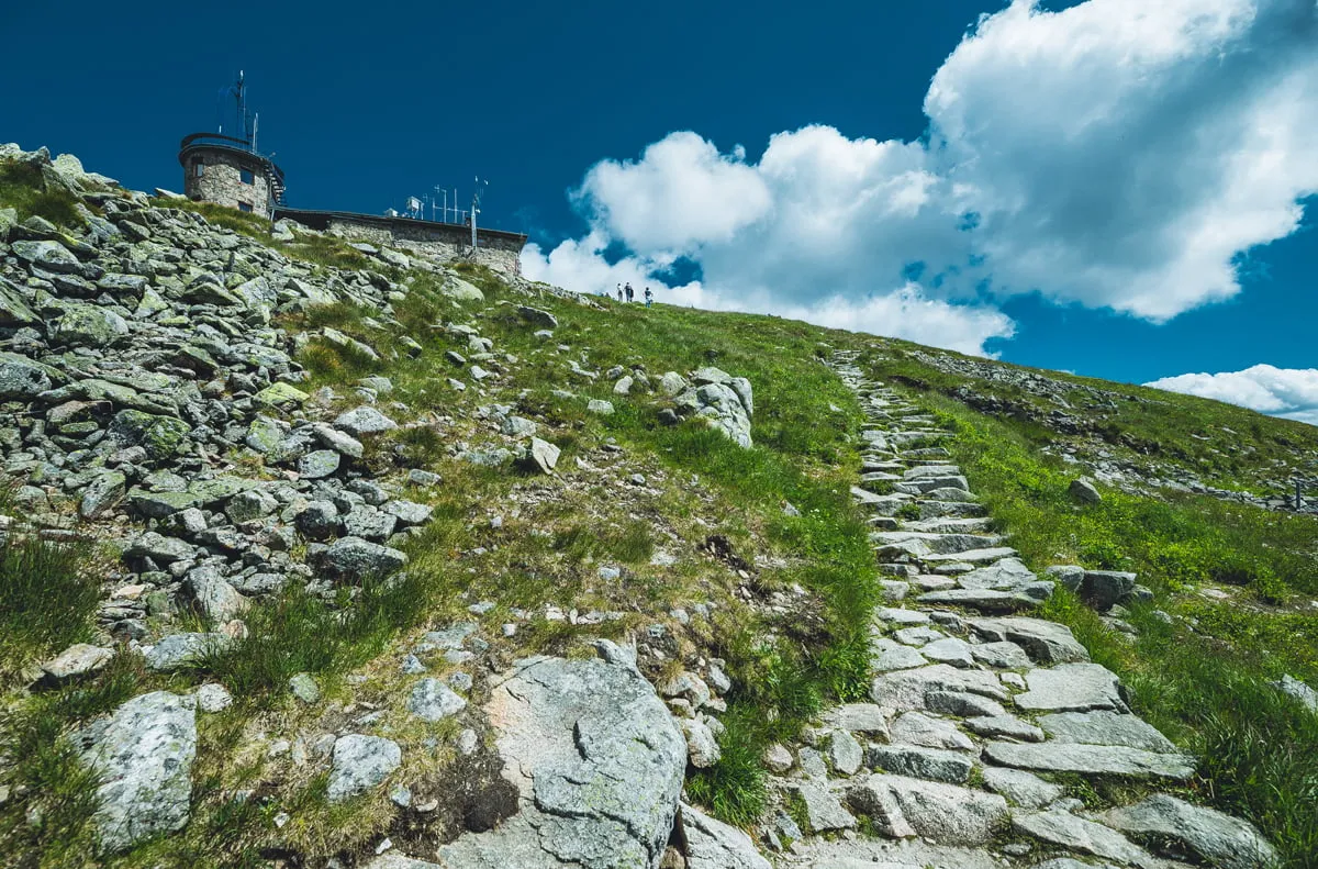 zielony szlak na Kasprowy Wierch Kuźnice