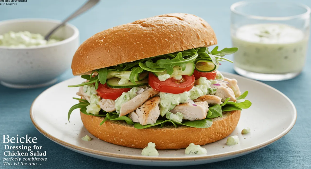 zdrowe sosy do sałatki z kurczakiem