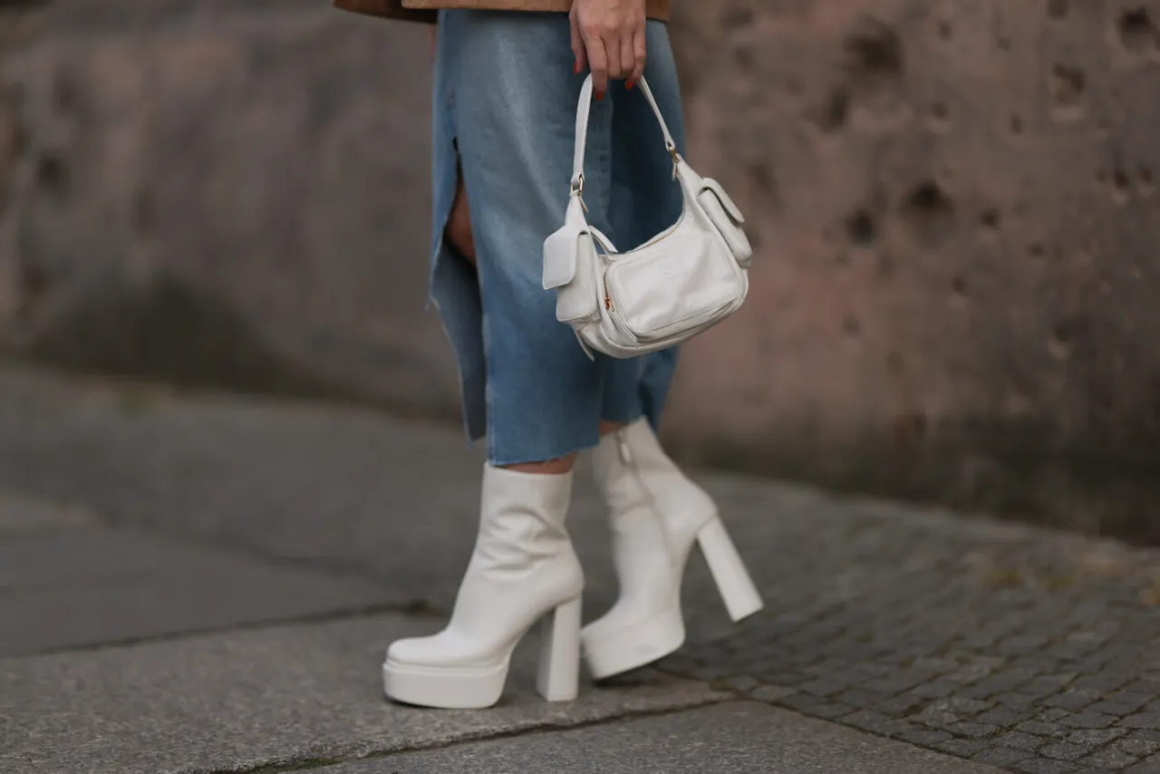 botki do długiej spódnicy stylizacje