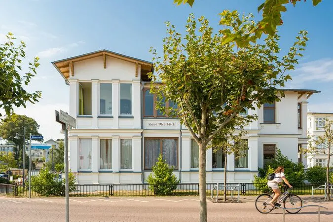Ahlbeck Promenade Meerblick