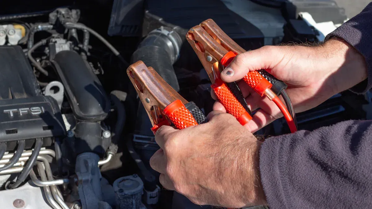 Bezpieczeństwo podczas ładowania akumulatora samochodowego