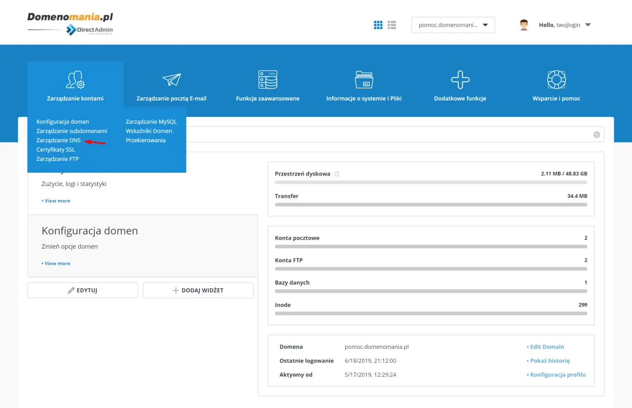 profesjonalny adres email własna domena