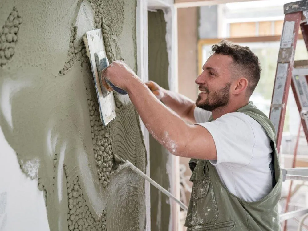 Technika nakładania tynku na ścianę
