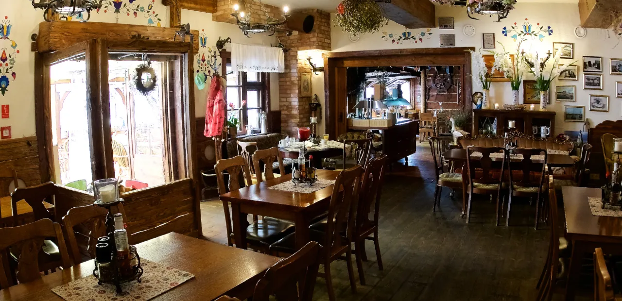 Restauracja Kutter Hel wnętrze