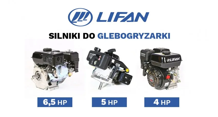 r&oacute;żne typy silnik&oacute;w do glebogryzarki DIY