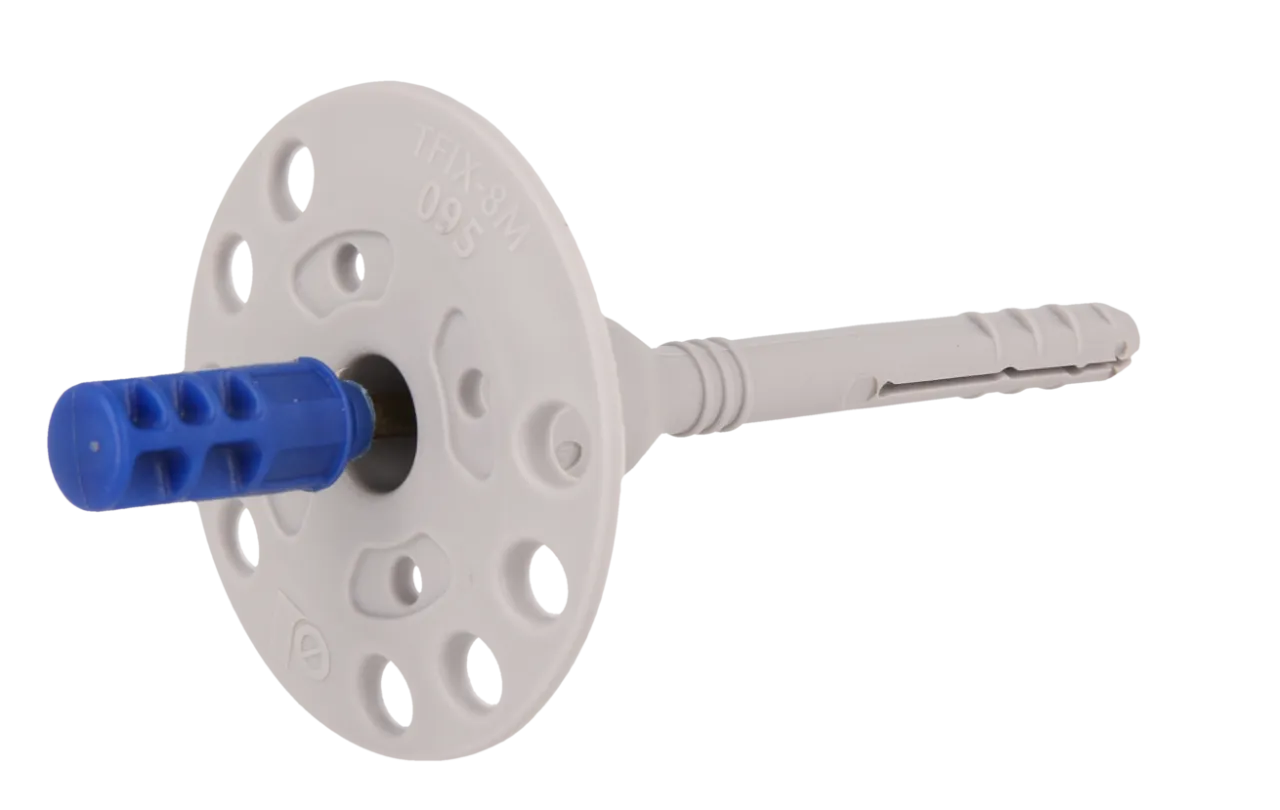 Rodzaje kołk&oacute;w do styropianu trzpień plastikowy metalowy wbijany wkręcany