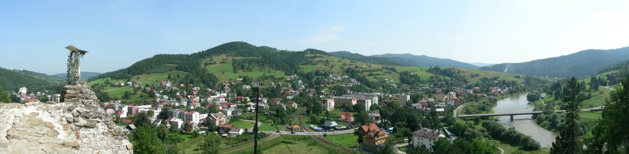 Muszyna g&oacute;ry panorama