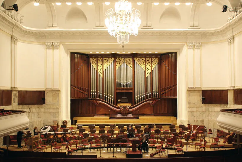 Filharmonia Narodowa wnętrze sala koncertowa