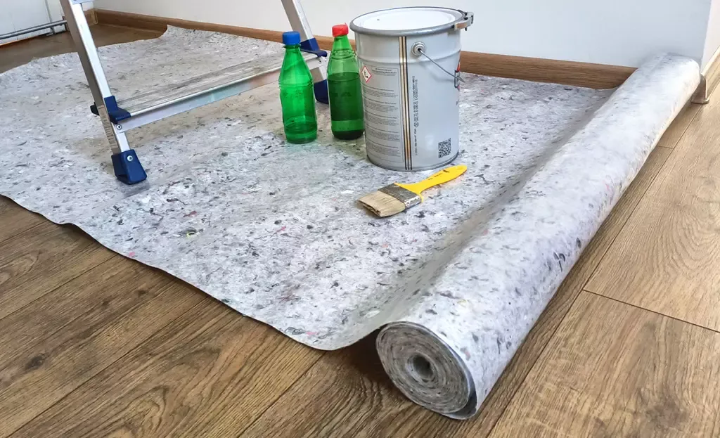 materiały do zabezpieczania podłogi remont