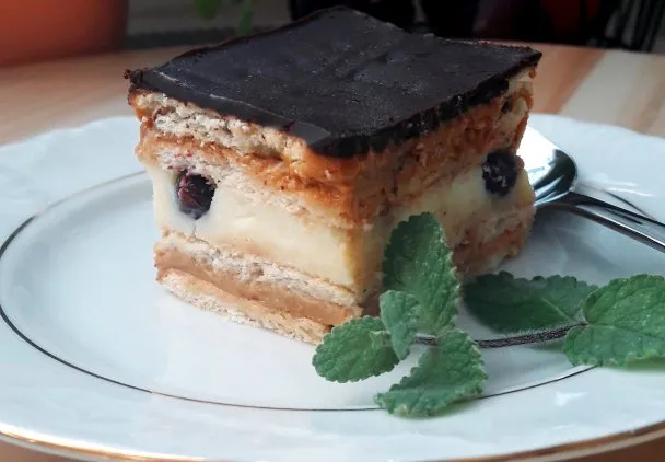 Ciasta z owocami po nalewce