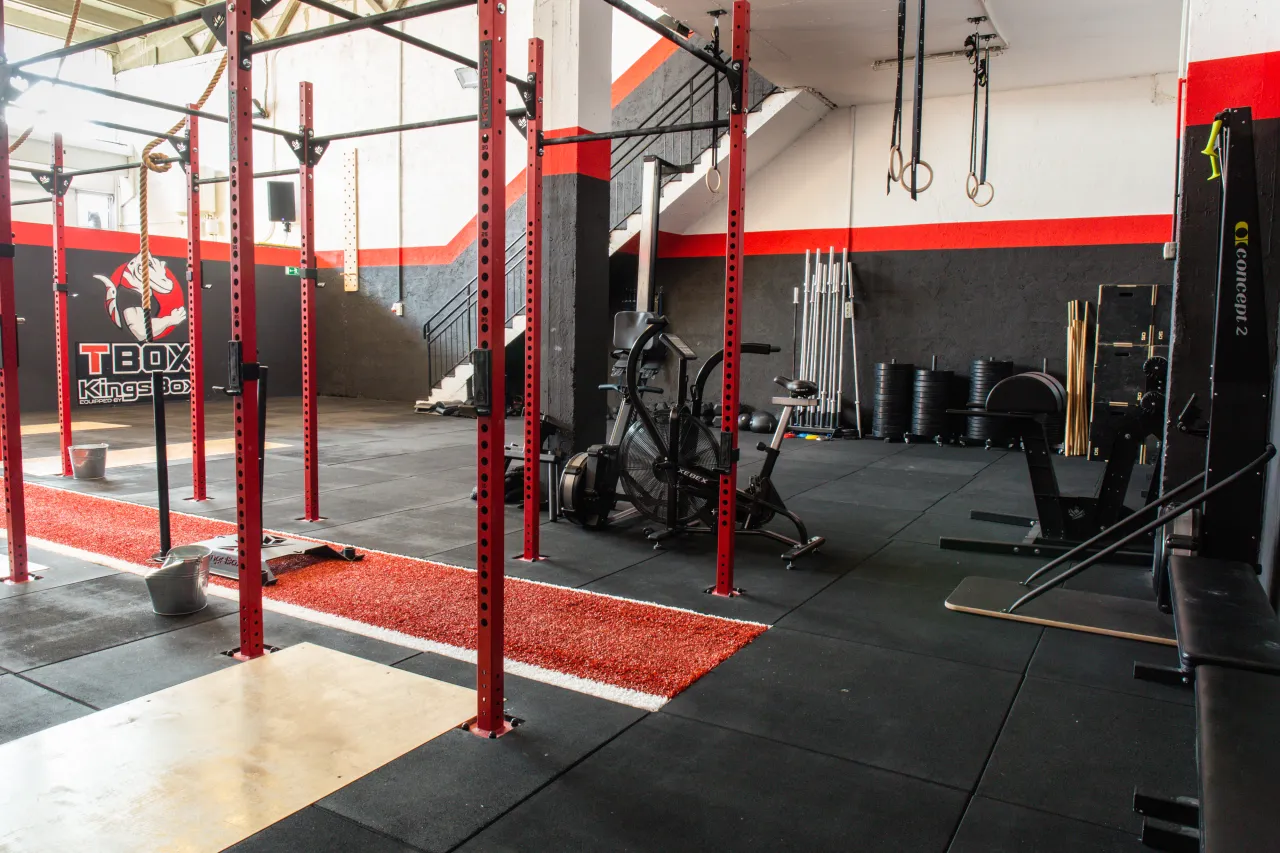 cross trening box wnętrze