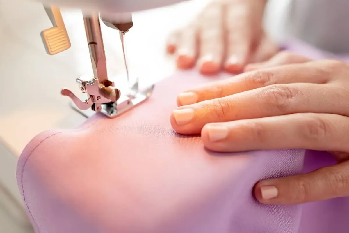 marszczenie tiulu na maszynie