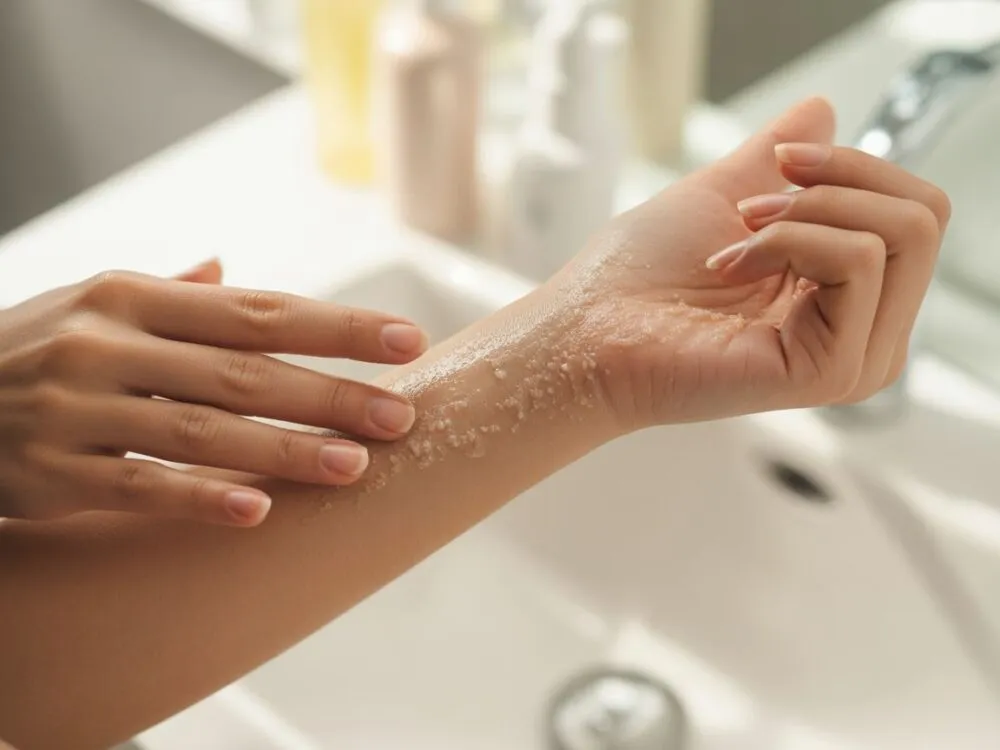 przygotowanie sk&oacute;ry przed samoopalaczem peeling nawilżanie