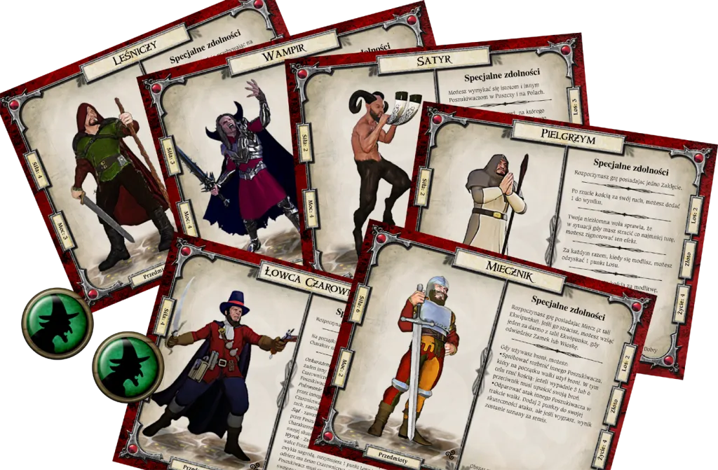 Talisman Magia i Miecz ranking postaci