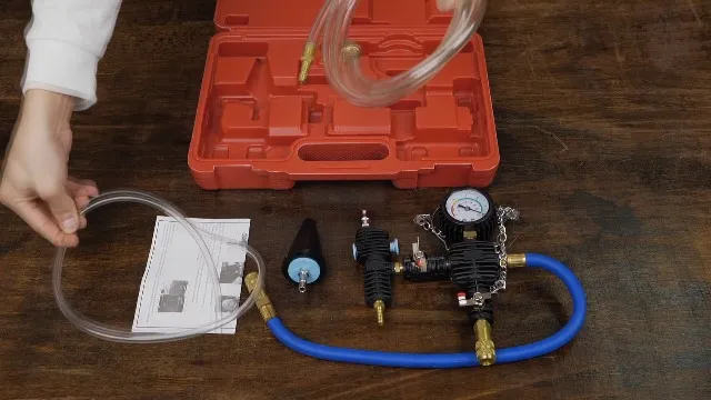 narzędzia do wymiany płynu chłodniczego