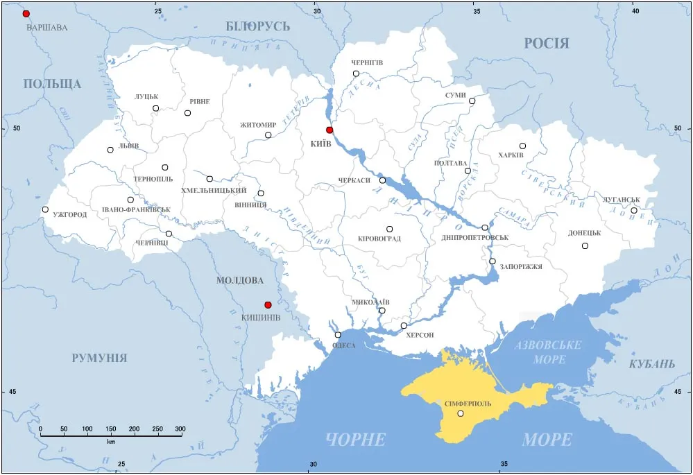 Mapa nasłonecznienia Krym lub krajobraz stepowy Krymu