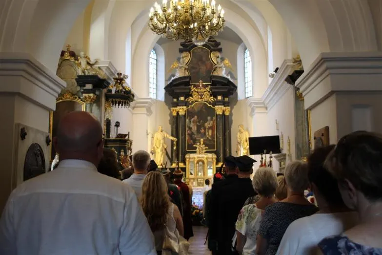 Kości&oacute;ł św Anny Biała Podlaska wnętrze