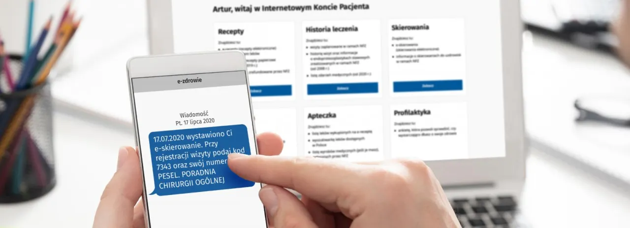 Internetowe Konto Pacjenta e-skierowanie