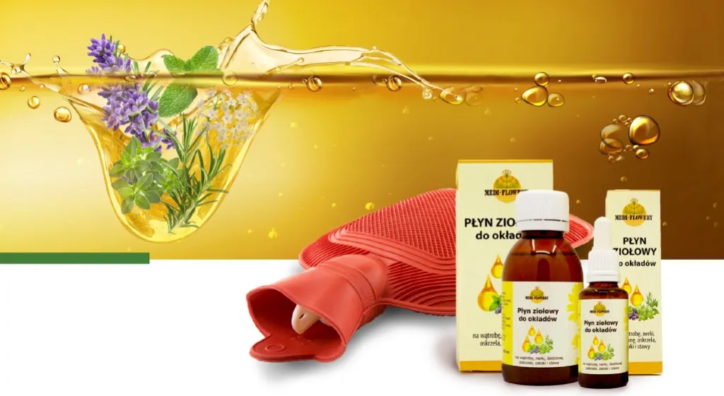 Ciepły okład na nerki lub zioła na nerki