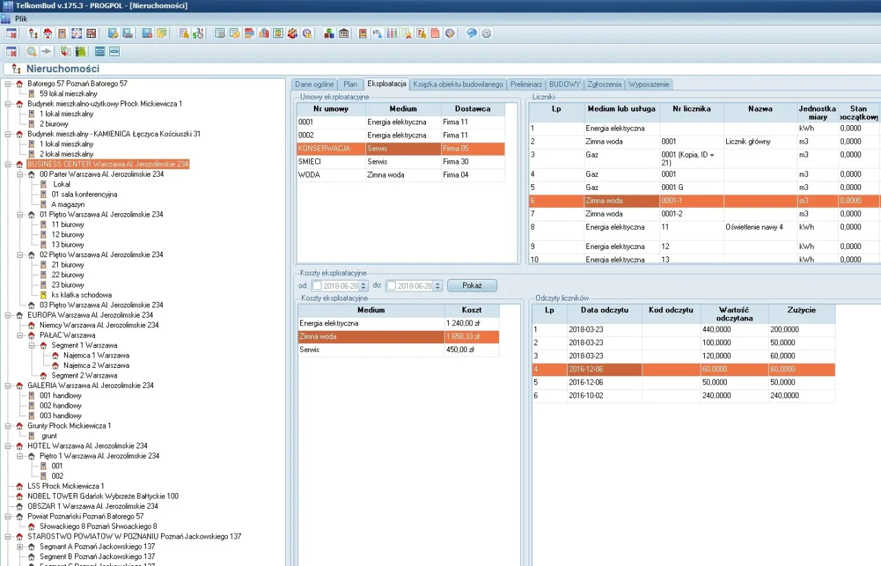 Składniki mediów w wynajmie mieszkania