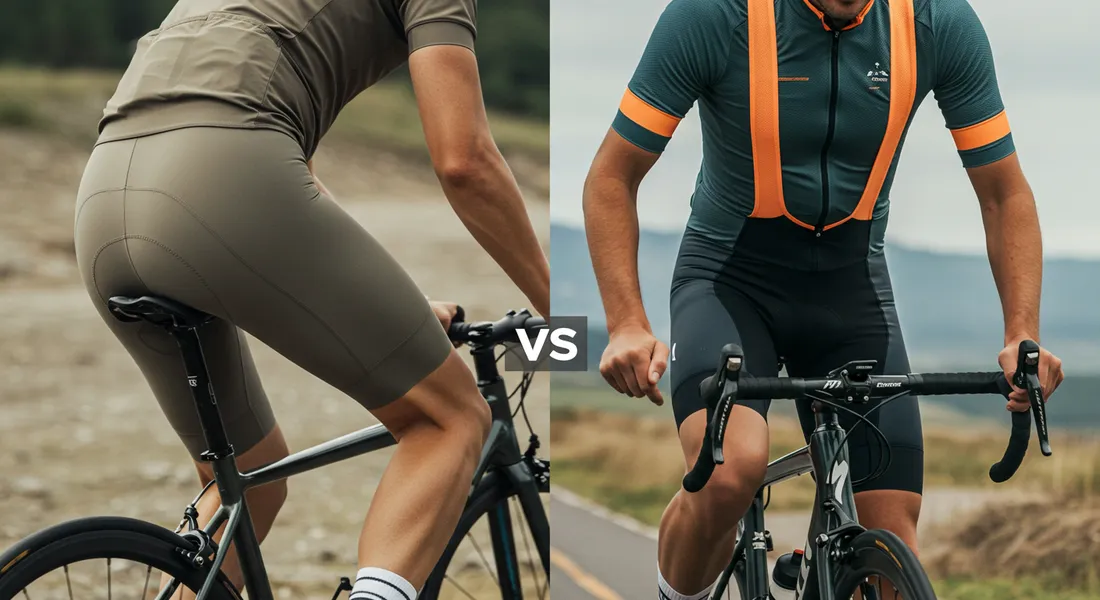 Różnice między bokserkami rowerowymi a spodenkami bib shorts
