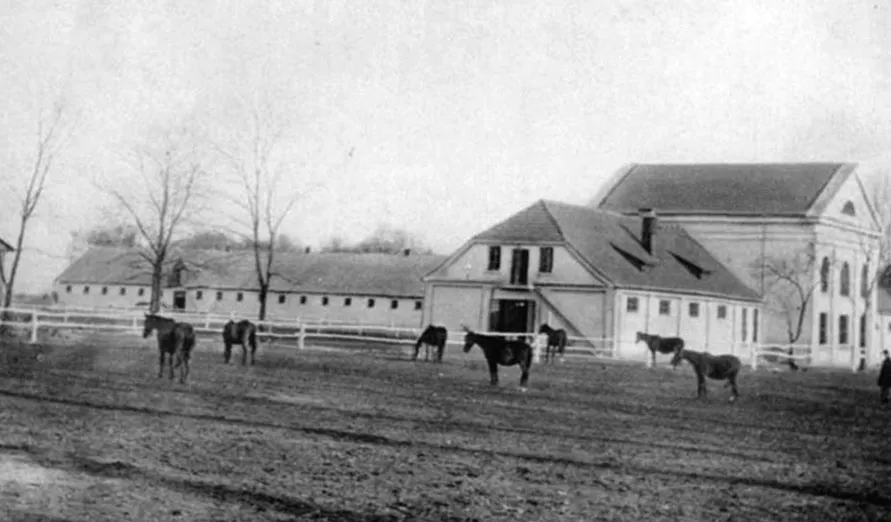 Stadnina Koni Kozienice historyczne zdjęcie