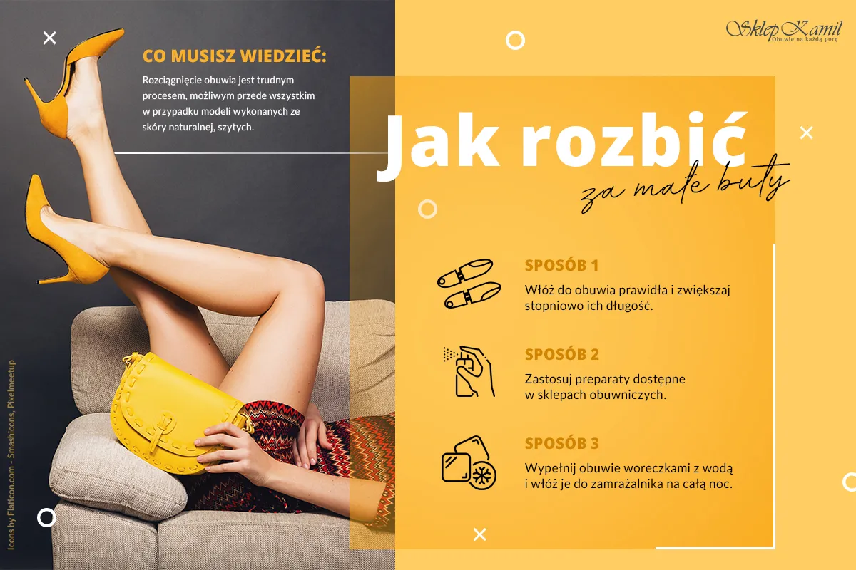 domowe sposoby rozbijanie butów